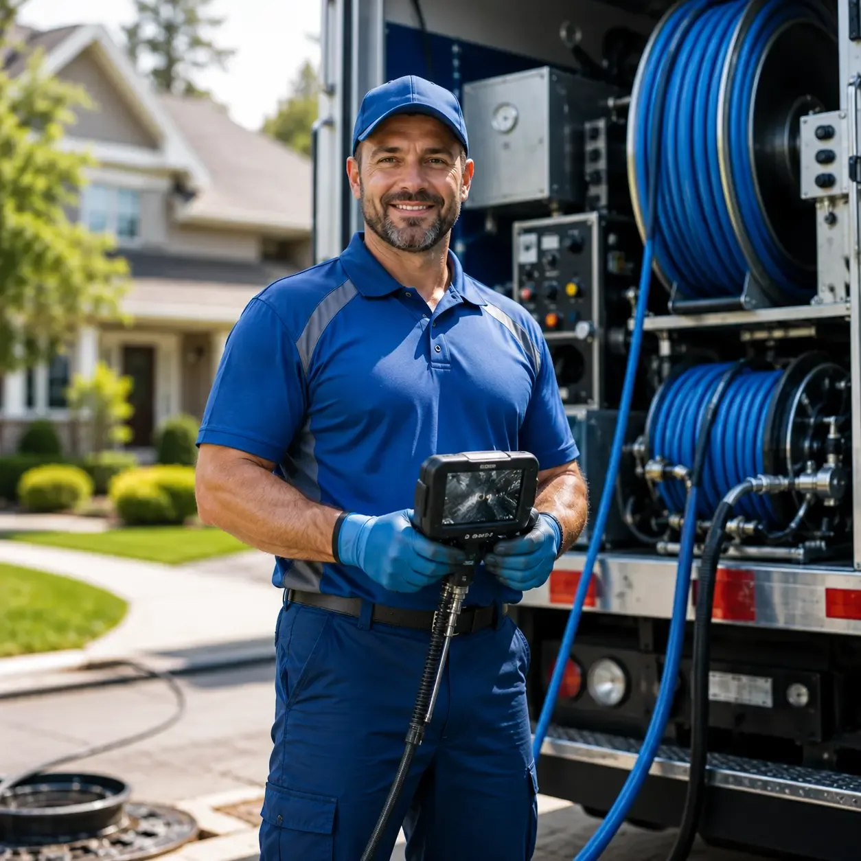 Local outdoor drain cleaning specialists in Shipman, IL